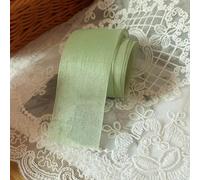 VICIYOO Nœud Papillon en Ruban Fluide de 4 cm, Accessoires pour Cheveux, Pince à Cheveux, Coffret Cadeau à Faire soi-même, Emballage Fait Main, 5 mètres