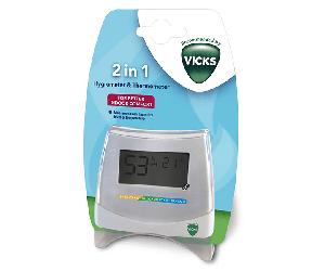 Vicks Hygromètre & Thermomètre 2 en 1