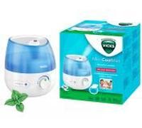 Vicks Mini Humidificateur à Ultrasons VUL525E4 - Boîte 1 humidificateur + 2 VapoPads
