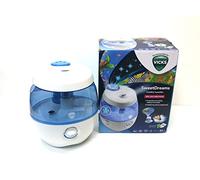 Vicks Sweet Dreams Cool Mist Humidifier with image projector - For children's bedrooms and babies nurseries - Rooms up to 35m2 - Essential oil pad included - Quiet ultrasonic technology - VUL575