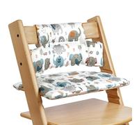 Vicloon Coussin Chaise Haute Bébé, Coussin de Siège Compatible avec Stokke Tripp Trapp, Coussins et Housses pour Chaises Hautes, Amovible, Fixation Facile, Facile à Nettoyer, Éléphant
