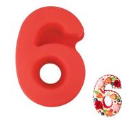 Vicloon Nombre de Silicone Moule 3D en Silicone pour Décoration de Gâteaux, Mariage, Anniversaire, Fête