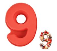 Vicloon Nombre de Silicone Moule 3D en Silicone pour Décoration de Gâteaux, Mariage, Anniversaire, Fête