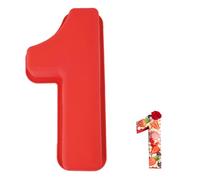 Vicloon Nombre de Silicone Moule 3D en Silicone pour Décoration de Gâteaux, Mariage, Anniversaire, Fête