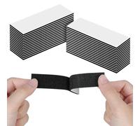 Vicloon Scratch Autocollant Double Face, 2*10cm 15PCS Bandes Scratch Coudre | Ruban Autocollant Auto-Adhésif Fermeture pour Tissu la Décoration de la Maison Du Bureau de la Cuisine et de la Voiture