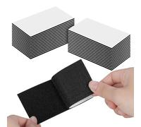 Vicloon Scratch Autocollant Double Face, 5*10cm 24PCS Bandes Scratch Coudre | Ruban Autocollant Auto-Adhésif Fermeture pour Tissu la Décoration de la Maison Du Bureau de la Cuisine et de la Voiture
