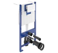 Viconnect Pro Pack Bâti support pour WC suspendu + Plaque double touche blanche + Manchon 90/100 (92214468VS0)
