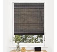 Victoria M. Store Bateau en Bambou, Protection Solaire Protection visuelle Store à enroulement à tirage latéral pour Fenêtres et Portes 140 x 220 cm, Marron Foncé