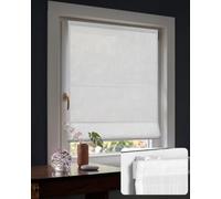 Victoria M. Store Bateau Translucide, 80 x 130 cm, Blanc | Store Intérieur Brise-Vue Moderne avec Rail en Aluminium Robuste, Réglage par Cordon, Idéal Pour Toutes Les Fenêtres