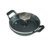 Victoria Mini cocotte ronde avec couvercle en verre en fonte émaillée Ø14 cm