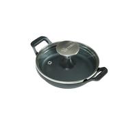 Victoria mini cocotte ronde avec couvercle en verre en fonte pré-assaisonnée Ø14 cm