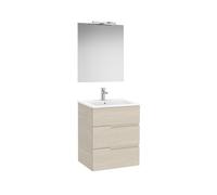 Victoria-n pack 3 tiroirs droite 600 mm frêne clair - ROCA A852110541