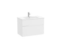 Victoria-n unik (meuble+lavabo) 2 tiroirs 800 mm blanc mat - ROCA A852097509