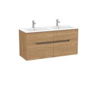 Victoria-n unik (meuble+lavabo) 4 tiroirs 1200 mm noyer - ROCA A852099517