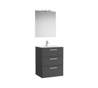 Victoria pack 3 tiroirs 600mm gris anthracite - ROCA A851607153