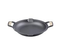 Victoria Poêle à paella Signature en fonte 33 cm Noir