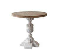 VICTORIA - Table ronde bois blanc
