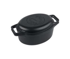 Victoria Victoria cocotte et moule à pain en fonte pré-assaisonnée 2 pièces