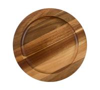 Victoria Victoria dessous-de-plat rond en bois d’acacia 18x14.5 cm
