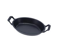 Victoria Victoria oval cocotte en fonte pré-assaisonnée 27.1x15.5 cm