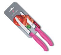 Victorinox -2 Couteaux A Tomates Et De Table Swiss Classic -Rose-6.7836.L115B