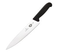 Victorinox Couteau de cuisine Fibrox Lame 22 cm Acier inoxydable Noir