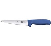 Victorinox 5.5602.14 Couteau à Saigner Fibrox 14cm Acier Inoxydable, Bleu, 30 x 5 x 5 cm
