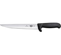 Victorinox 5.5603.18 Couteau à Saigner Fibrox 18cm Acier Inoxydable, Noir, 30 x 5 x 5 cm