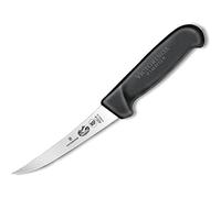 Victorinox 5.6603.12 Couteau à désosser avec lame courbée/étroite, Acier Inoxydable, Noir, , 30 x 5 x 5 cm