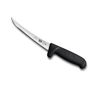 Victorinox Fibrox Safet y Grip Couteau à Désosser avec Manche de Sécurité, Couteau de Cuisine, Antidérapant, Inoxydable, Lavable au Lave-Vaisselle