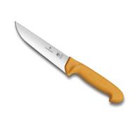 Victorinox - 5.8421.18 - Couteau Boucher Swibo 18cm Jaune Jaune