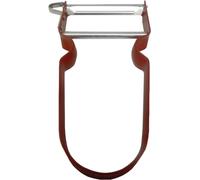 Victorinox Économe REX 11 cm, lame droite, aluminium, rouge