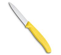 Victorinox Couteau à légumes/à viande à dents Swiss Classic 8 cm Jaune