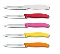 Victorinox 6.770X.5 Swissclassic Lot de 5 Couteaux à légumes Couleurs Assorties 10 cm