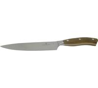 Victorinox Couteau de chef 7.7400.20G Grand Maître – Lame 20 cm, manche bois marron