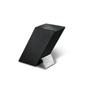 Victorinox Bloc à couteaux sans contenu, place pour 6 couteaux de cuisine, rangement de couteaux, gain de place, en bois, noir