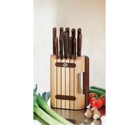 Victorinox Bloc avec 11 couteaux Bois hêtre
