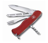 Victorinox Cheese Master Couteau de Poche Suisse, Léger, Multitool, 8 Fonctions, Grand Lame, Ouvre Boite, Rouge