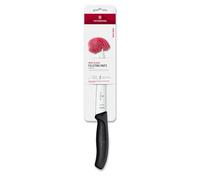 Victorinox Couteau à Fileter Swiss Classic, Lame Flexible 16 cm, Noir | Couteau de cuisine en acier inoxydable avec manche ergonomique pour lever les filets de poisson, Fabriqué en Suisse
