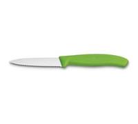 Victorinox Couteau à légumes/à viande à dents Swiss Classic 8 cm Vert