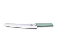 Victorinox Swiss Modern couteau à pain - 26cm - acier inoxydable/PP plastique - Aqua