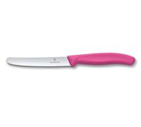 Victorinox - Couteau A Tomates Et De Table Swiss Classic - Rose - 6.7836.L115
