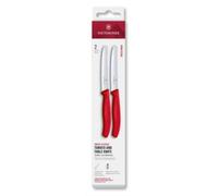 Victorinox - Couteau À Tomates Tomates - Table 11cm Rouge X2