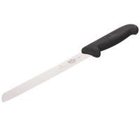 Victorinox Couteau à pain Fibrox Lame dentée 21 cm Noir