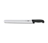 Victorinox Couteau nervuré à jambon Fibrox 36 cm Acier inoxydable