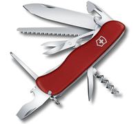Victorinox Couteau de poche Outrider – multifonction 14 fonctions, lame, ciseaux, rouge