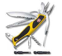 Victorinox Couteau Suisse Ranger Grip Boatsman Multitool 22 Fonctions | Pince a bec, demanilleur, grande lame dentee et etui. Ideal pour nautisme et bricolage en mer. Fabrique en Suisse.