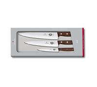 Victorinox Ensemble de couteaux Wood 3 Pièces Acier inoxydable-érable