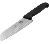 Victorinox Fibrox couteau Santoku à lame alvéolée 17cm noir