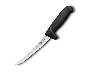 Victorinox Fibrox Safet y Grip Couteau à Désosser avec Manche de Sécurité, Couteau de Cuisine, Antidérapant, Inoxydable, Lavable au Lave-Vaisselle